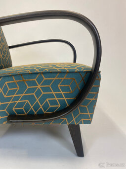 Luxusní křesla Halabala po kompletní renovaci 2ks - 8