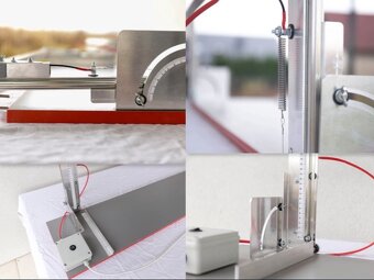 Řezačka polystyrenu 104x27cm s vertikálním drátem - 8