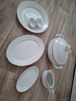 Porcelánový servírovací set Czechoslovakia - 8