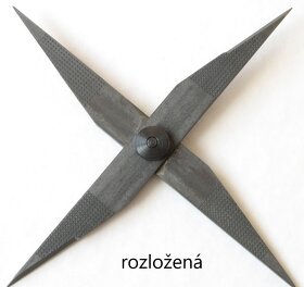Vrhací hvězdice „Rotačka“ 1985 pro ČSLA Originál TOP stav - 8