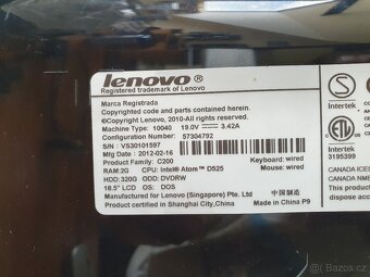 Lenovo C200. určen pro pohádky, s nabíječkou a klávesnicí - 8
