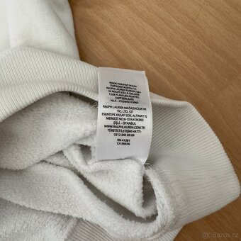 Ralph Lauren Polo bílá mikina | vel. XS - 8