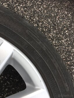 Originál sada Alu kol VW 225/45/17 včetně pneu - 8