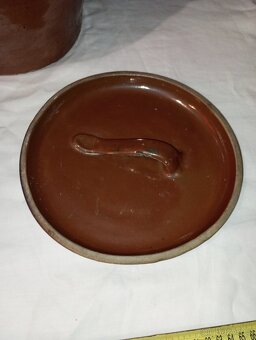 Keramický beránek - dvoudílný, hrnec s poklicí, bábovka aj. - 8