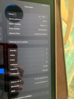 Apple iPad Air 2 WiFi 32GB - 8