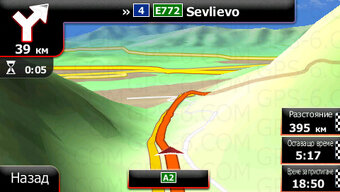 Navigační tablet 8" iGO PRIMO TRUCK + SYGIC TRUCK - 8