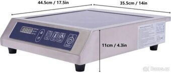 Nová Indukční varná deska 3500W Jednoduchá indukční - 8