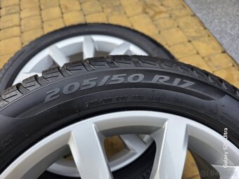 Alu kola zimní sada 5x112 17" Škoda Octavia 3, VW - 8