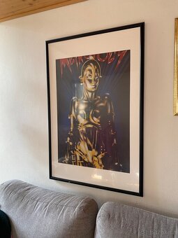 Obraz - rám s paspartou a filmový plakát Metropolis - 8