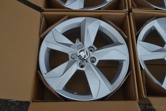 4ks Nové orig.alu disky R16 Š.Fabia I-IV,Kamiq,Scala,S.Arona - 8