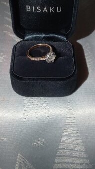 Prsten s diamanty Bisaku - 8