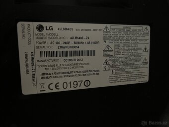 Televize LG 42LM640S (3D) - 8