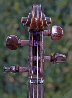 Celé starožitné housle z Mittenwaldu, Německo - 8