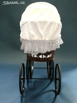 PROUTĚNY KOČAREK S MADEIR. KRAJKOU+ PANENKA ARIES NATAL 33cm - 8