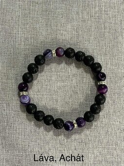 Náramky z minerálních kamenů - 8
