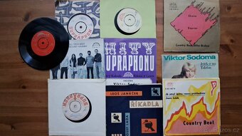 Staré vinylové SP a LP - 8