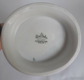 Starožitná porcelánová figura - putto a kůzle - Rosenthal - 8