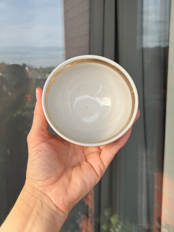 6x porcelánová miska Puntík 200ml, USSR - 8