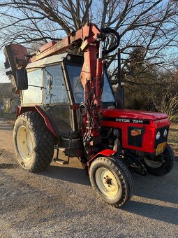 Zetor 7211 příkopová sekačka - 8