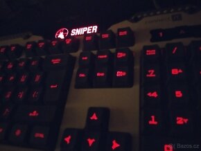 Herní klávesnice SNIPER - 8