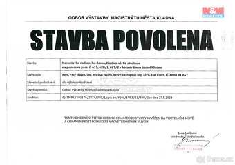 Prodej pozemku k bydlení, 289 m², Kladno, ul. K nemocnici - 8