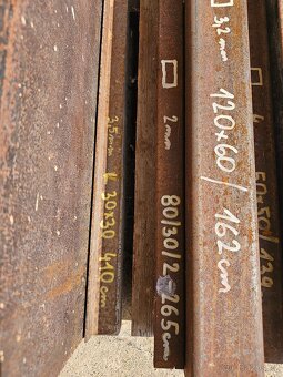 Železo, hutní materiál, jekly, vingle, překlady 15-20Kč/kg - 8
