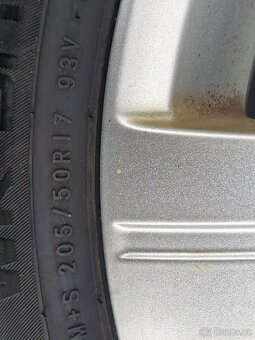205/50/17 Originál alu kola Škoda 5x112 - 8