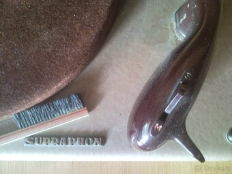 STAROŽITNÝ SKŘÍŇKOVÝ GRAMOFON SUPRAPHON S17 - 8