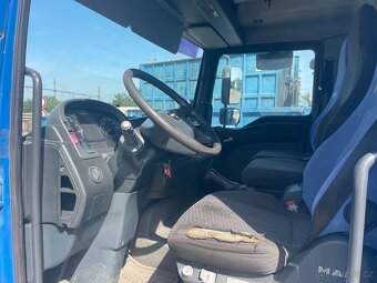 MAN TGL 12.210 plachta s hydraulickým čelem 4x2 - 8