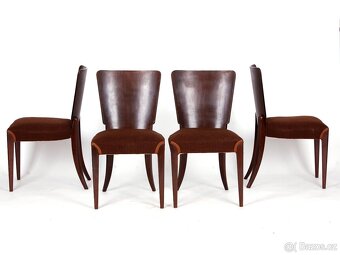 Jídelní židle H-214, návrh J. Halabala, UP závody, 4 ks - 8