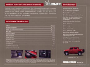 Hummer H2 6.0 V8 Red Victory Limited edition - 8