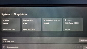 Herní PC AMD 5 5500, RX570 8GB - 8