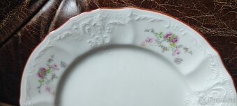 Retro porcelánové talíře - 8