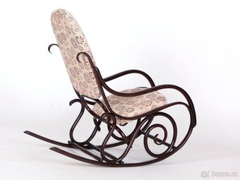 Houpací křeslo THONET po renovaci. - 8