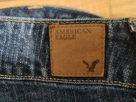 Modré dámské džíny American Eagle - 8
