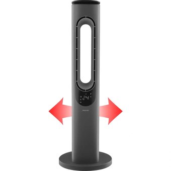 nové SFH 3704SL Keramické bezvrtulové topidlo a ventilátor - 8