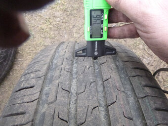4x zánovní letní pneu continental 215/65 r17 - 8