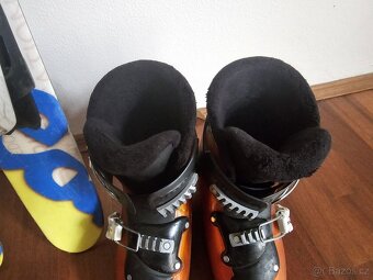 Dětský lyžařský set – lyže 107 cm + lyžáky 21,5 / 259 mm - 8