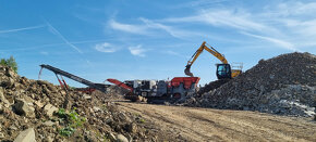 Drcení betonu, suti - 8