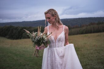 Svatební šaty XS/S - 8