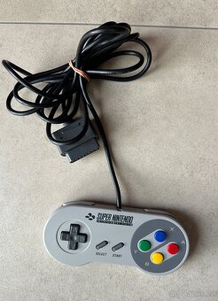 NINTENDO SNES-Super Nintendo Entertainment System pěkný stav - 8