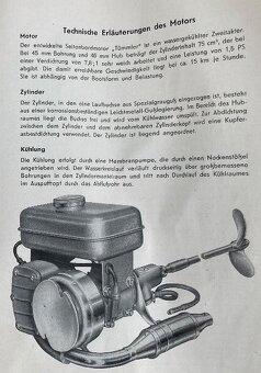 Boční přívěsný motor Tümmler SB 75 /1 na loďku nebo kánoe - 8