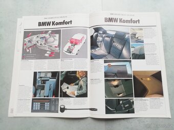BMW E32 - katalog doplňků a příslušenství 1986 - 8