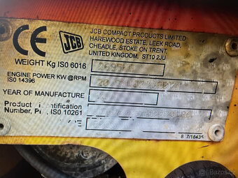 Pásový minibagr JCB 8025. 2040Mth - 8
