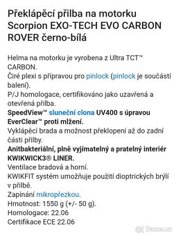 Scorpion EXO-TECH Carbon vel.L - 8