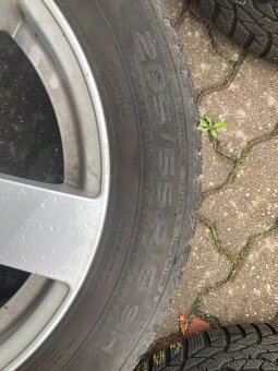 Alu kola Dezent 5x114,3, zimní pneu 205/55/16 - 8