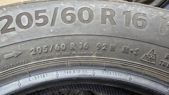 Zimní pneu 205/60/16 Continental - 8