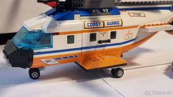 LEGO City Pobřežní hlídka - Vrtulník a záchranný člun (7738) - 8