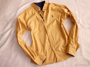 Ralph Lauren pánska slim košeľa roll up rukáv M - 8