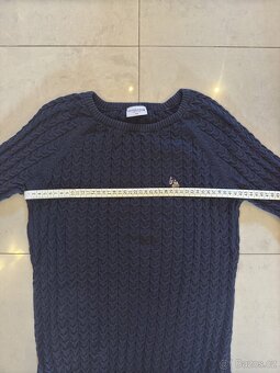 US Polo Assn. modrý svetr - 8